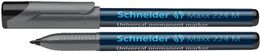 Schneider Permanent marker M, sort sprittusj (10stk)