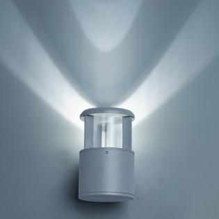 BA Utendørs Vegglampe 3W Sort