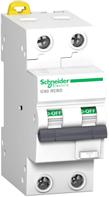 Schneider Jordfeilautomat 16A/B-2P 30mA iC60 RCBO A9D37216