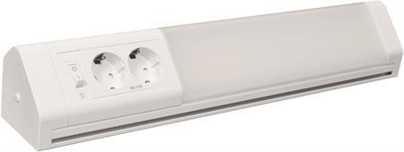 Malmbergs Cabinet 10W LED m/Stikkontakt