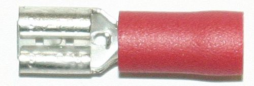Abiko Flatstiftkabelsko 1,5mm² isolert rød (2019106)