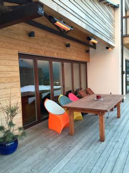 Veito Blade S 2500W Terrassevarmer m/ fjernkontroll (8697412950430)