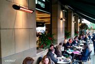 Veito Blade S 2500W Terrassevarmer m/ fjernkontroll (8697412950430)