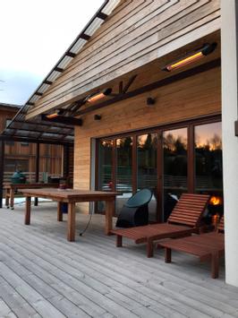 Veito Blade 2000W Terrassevarmer m/ fjernkontroll (8697412950447)