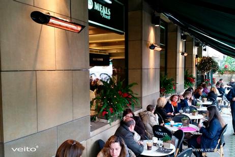 Veito Blade 2000W Terrassevarmer m/ fjernkontroll (8697412950447)