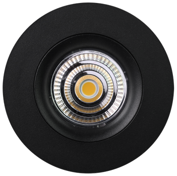 ELKO Bright Akse 7W 2700K LED Downlight IP44 Sort (3088252)