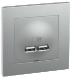 ELKO Plus USB lader 2,1A I ALU (6630078)