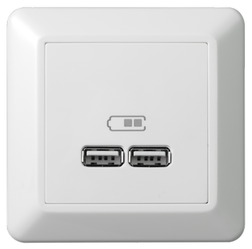 ELKO USB lader 2.1A I PH