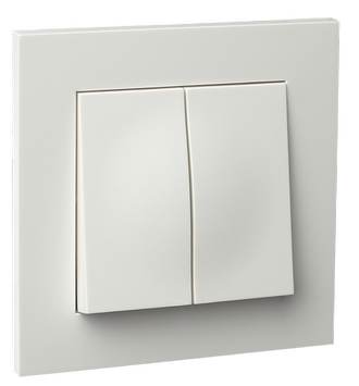 ELKO Plus bryter innfelt 6-6 dobbel vekselvender PH (1410706)