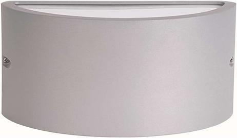 Malmbergs Vegglampe Nottingham Sølv IP44 E27