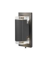 Konstsmide Potenza Opp/ned GU10 Antrasitt