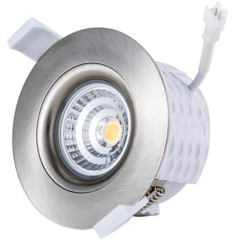 Tundra Swan 9W Rett-i-isolasjon 2700K RA95 Nickel