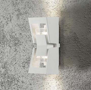 Konstsmide Potenza opp/ned GU10 hvit (7955-250)