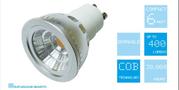 Morene GU10 LED Pære 6W 2700K COB Dimbar (LED-COB-6W-GU10)