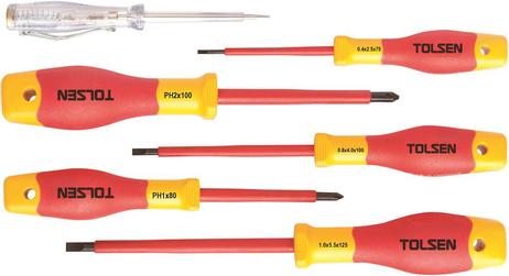 Malmbergs Skrutrekkersett – Isolerte 1000V