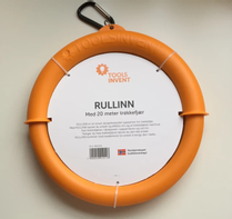 Toolsinvent Rullinn m/trekkefjær