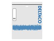 Deltaco U/ UTP Cat6 patchkabel 1m grå (TP-61)
