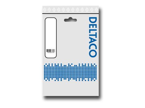 Deltaco U/ UTP Cat6 Patchkabel 0, 3m grå (TP-603)