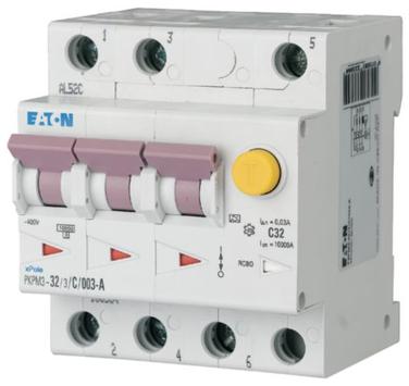 Eaton Jordfeilautomat PKPM3-16/ 3/ C/ 003-A (1654722)