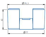 Tundra Downlightkasse for Again Downlight (Cover-for-again)