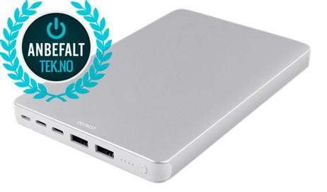 Deltaco PB-833 Powerbank 20.000mAh Sølv (PB-833)