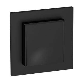 ELKO Plus enkel stikk IP44 Sort