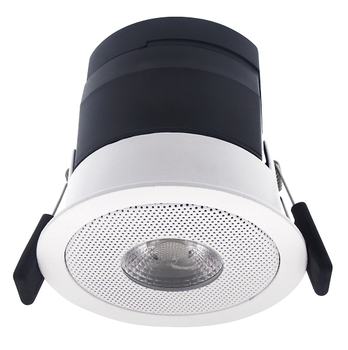 Tundra Ibis 8W Zigbee+høyttaler Slave RGBCW LED Downlight Matt hvit