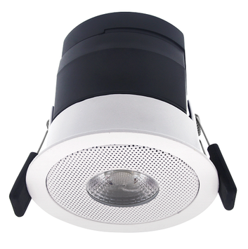 Tundra Ibis 8W Zigbee+høyttaler Slave RGBCW LED Downlight Matt hvit