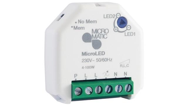 Micro Matic Dimmer MicroLED 4-100W | ELdirekte