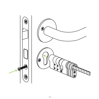Danalock Justerbar Euro Sylinder (21003000)
