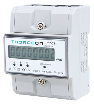 ThorgeOn Energimåler 3-Fas 100A