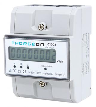 ThorgeOn Energimåler 3-Fas 100A (4751029890375)