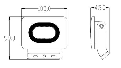 ThorgeOn Lyskaster 10W LED 4000K (4751029891020)