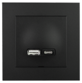 ELKO Plus USB A+C lader 2,4A SO (6630052)