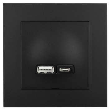 ELKO Plus USB A+C lader 2,4A SO