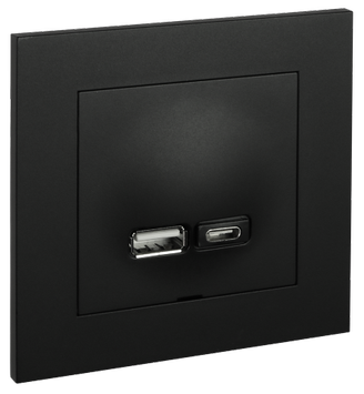 ELKO Plus USB A+C lader 2,4A SO (6630052)