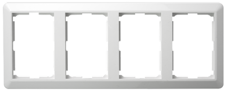 ELKO RS16 4-hull dobbelstikkontaktramme PH