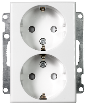 ELKO Dobbel stikkkontakt S1091 PH