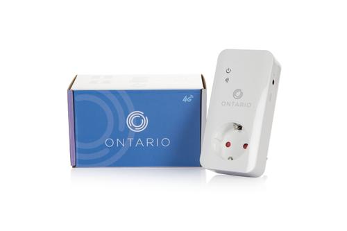 Ontario Ring hytta varm 4G Fjernstyrt master-kontakt, temperatursensor, strømbruddvarsel, ring/SMS/app