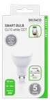 Deltaco Smart Home LED-pære Wi-Fi GU10 5W 2700K-6500K (SH-LGU10W)