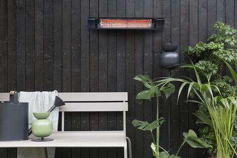 Mill Infrarød Terrassevarmer 2000W m/ fjernkontroll ULG+ CB2000BASIC (CB2000BASIC)