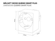 Qubino Smart Plug 16A Veggplugg Z-Wave (4512546)
