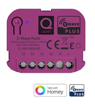 Q-Light Z-Wave Puck Dimmerpille (1414140)