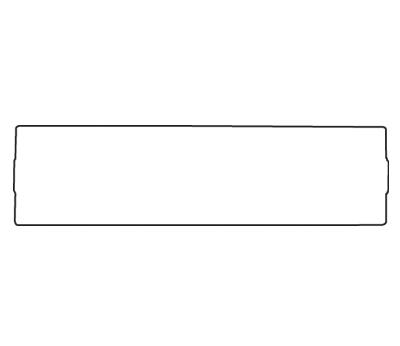 ELKO Sidedel for kombinasjonsplate L3040 Sort (1427524)
