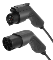 Deltaco e-Charge ladekabel T2-T1 1-Fas 16A 7m