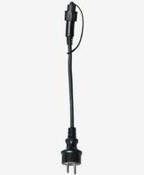 Seriaflex Startkabel Svart L=1,8m inkl M3 Koppling