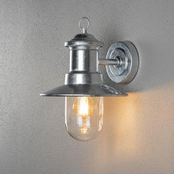 Konstsmide Napoli Vegglampe E27 Sølv (7346-320)