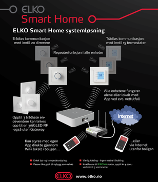 ELKO Smart Plus Dimmer ESH 316GLED SO (4523412)