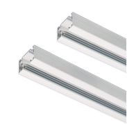 Q-Light Q-Track Skinne 1M Hvit