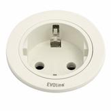 EVOline One 1xStikk 230V hvit (159280004300)